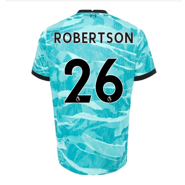 Maglia Liverpool NO.26 Robertson Away 20/21 Blu